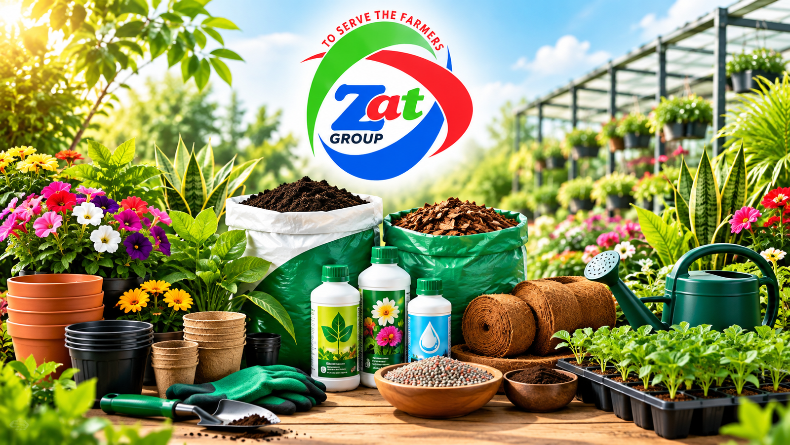Fertilizers and soil nutrition products supplied by AgroZat